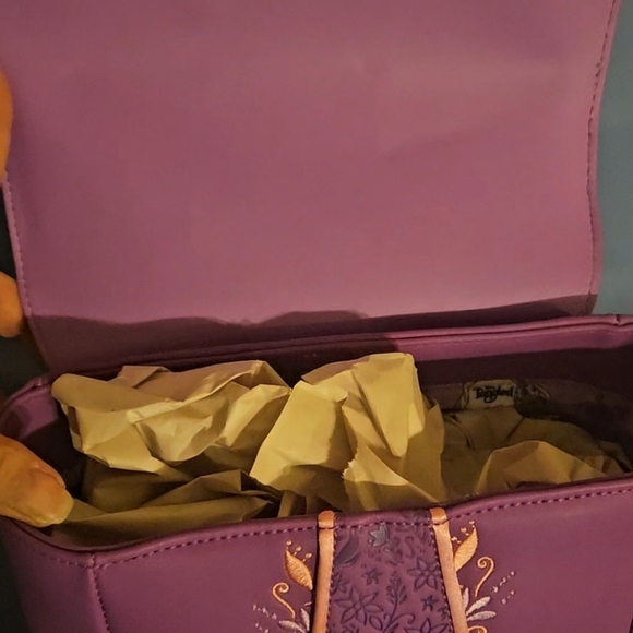 Rare Loungefly Disney Tangled Rapunzel Cosplay Mini Backpack - Picture 6 of 9